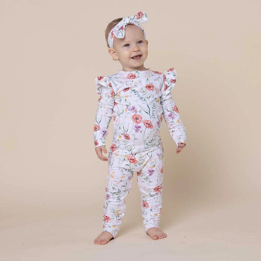 Meadow Organic Growsuit by Snuggle Hunny