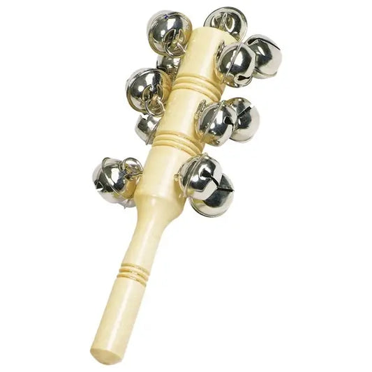 Wooden Bell Stick with 13 Bells by Goki