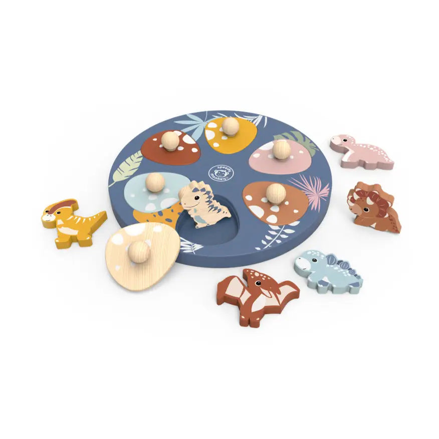 Wooden Dino Surprise Puzzle