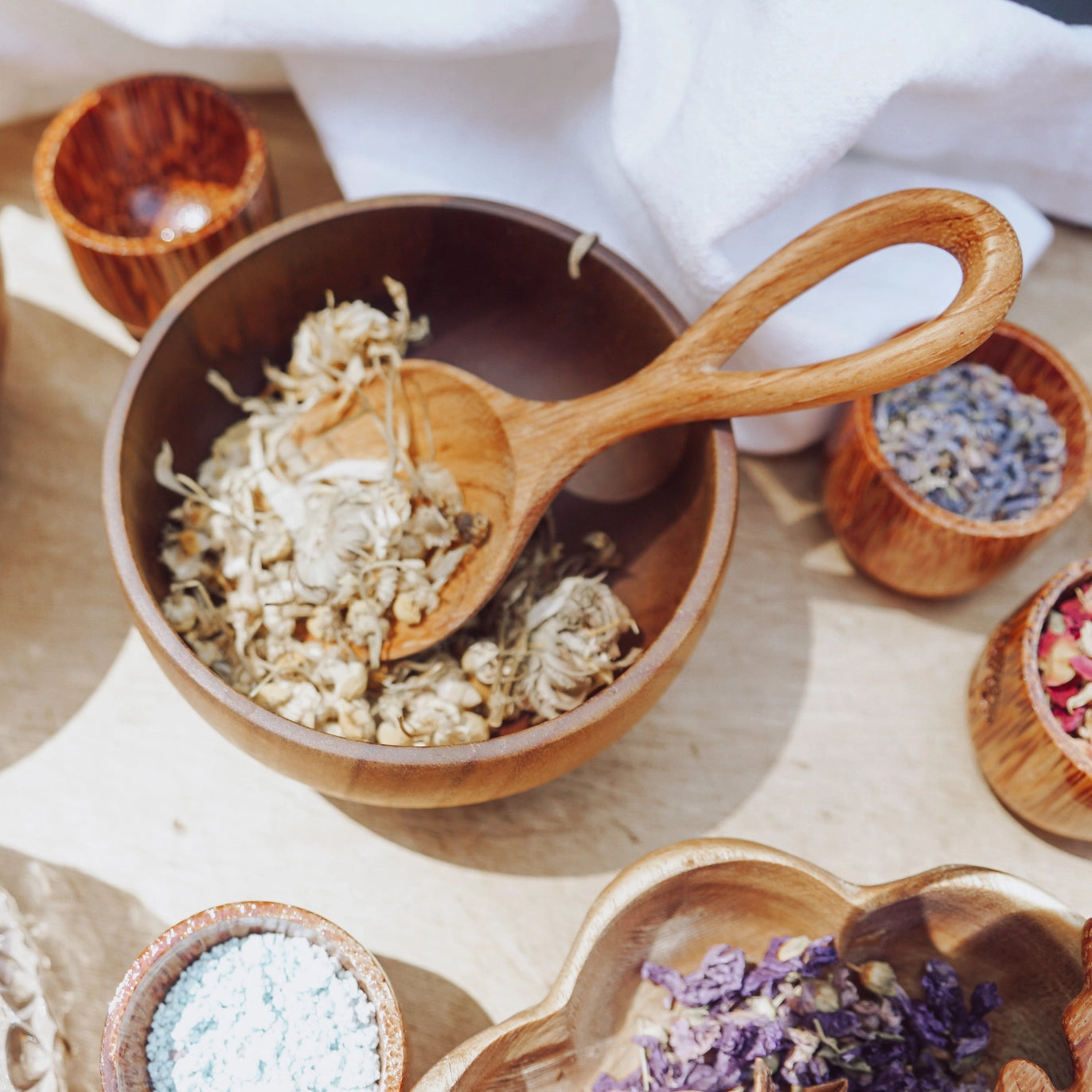 Wooden Handcrafted Little Hands Spoon