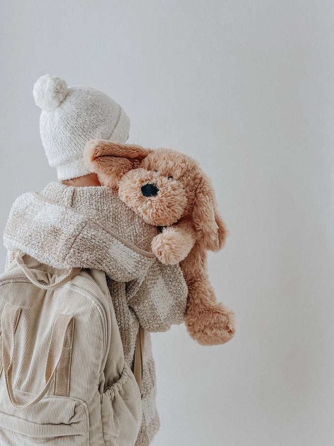 Charlie the Weighted Puppy Dog Toy