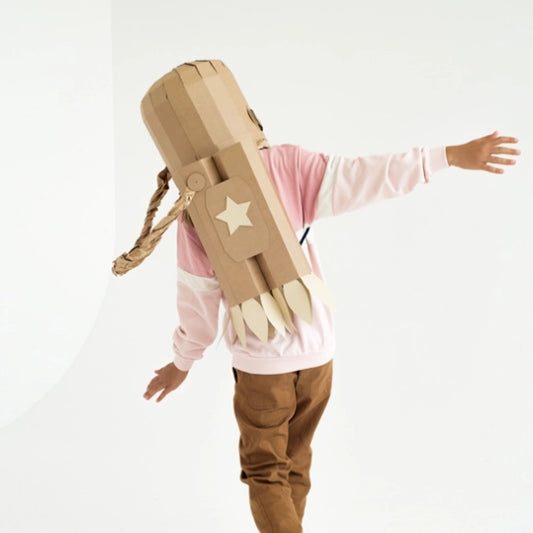 Cardboard DIY Costume - Astronaut
