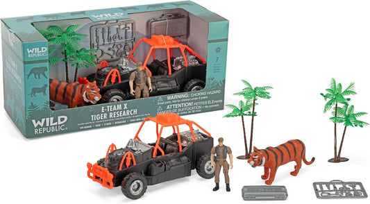 E-Team X Set Tiger Rescue by Wild Republic