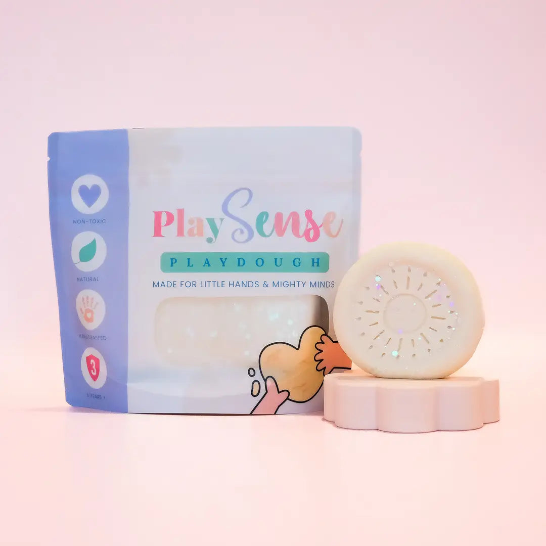 Play Sense Dough - Glitter White - Coconut Scented