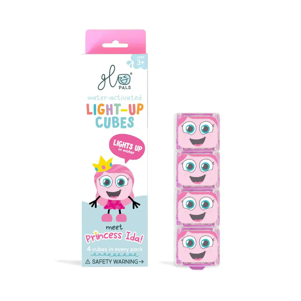 Glo Pals Cubes Princess Ida (Pink) by Jellystone Designs