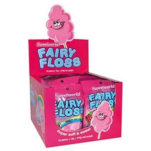 Sweetworld Fairy Floss 15grams by Lottie's Lollies