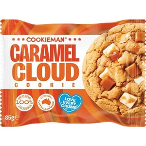 Caramel Cloud Cookie 85grams by Lottie's Lollies