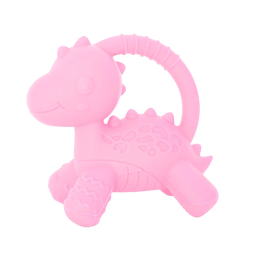 Dino Teether - Pink by Jellystone Designs