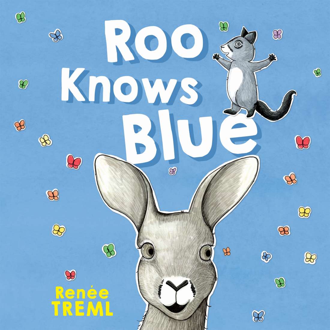 Roo Knows Blue Hard Cover Book