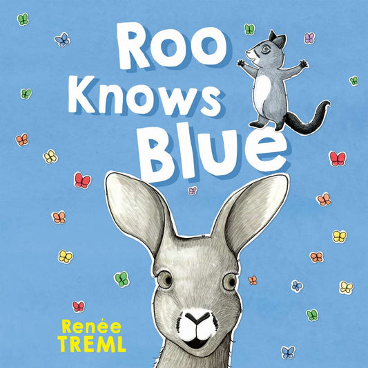 Roo Knows Blue Hard Cover Book