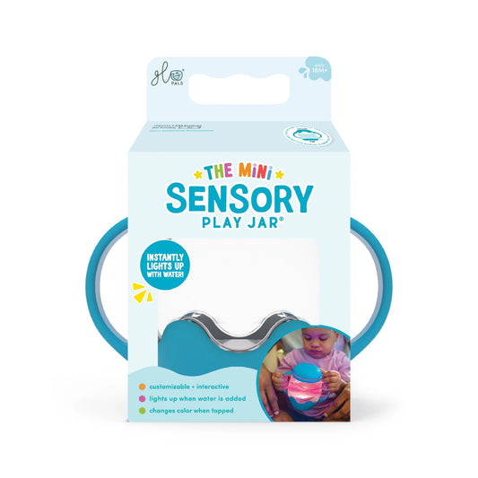 Mini Sensory Play Jar® - Blue by Jellystone Designs