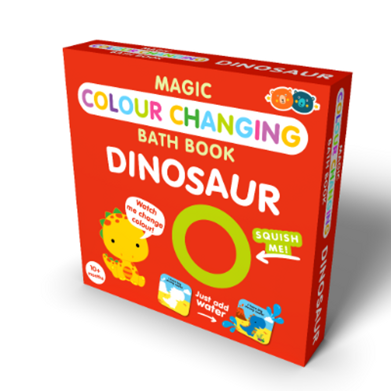 Magic Colour Changing Bath Book - Dinosaur