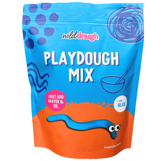 Playdough Mix - Blue by Wild Dough Co.