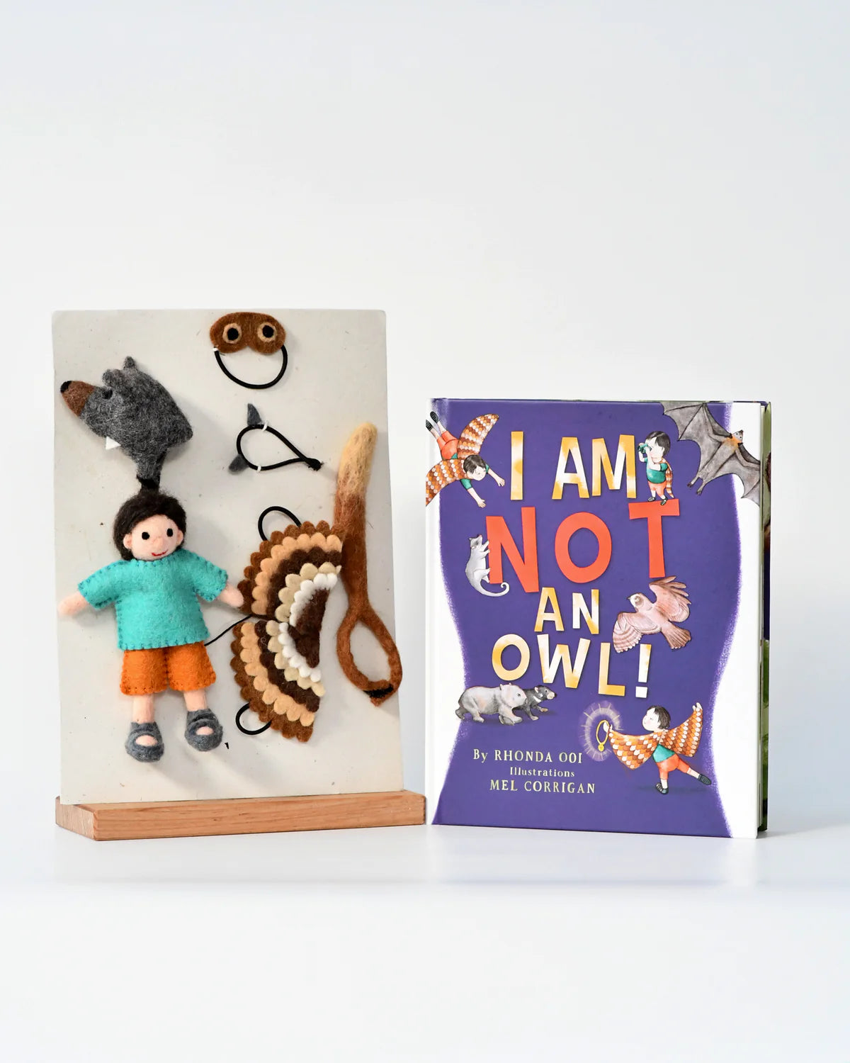 I Am Not An Owl - Book with Toy and Costume Dress Up by Tara's Treasures
