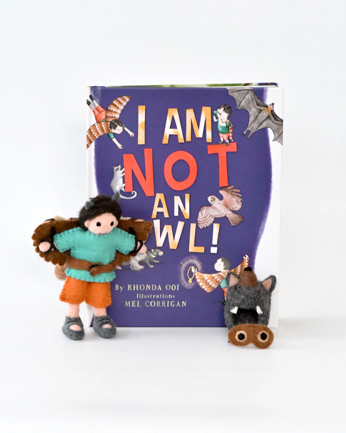 I Am Not An Owl - Book with Toy and Costume Dress Up by Tara's Treasures