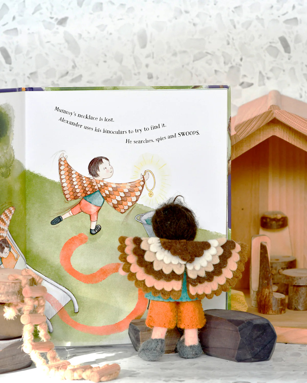 I Am Not An Owl - Book with Toy and Costume Dress Up by Tara's Treasures