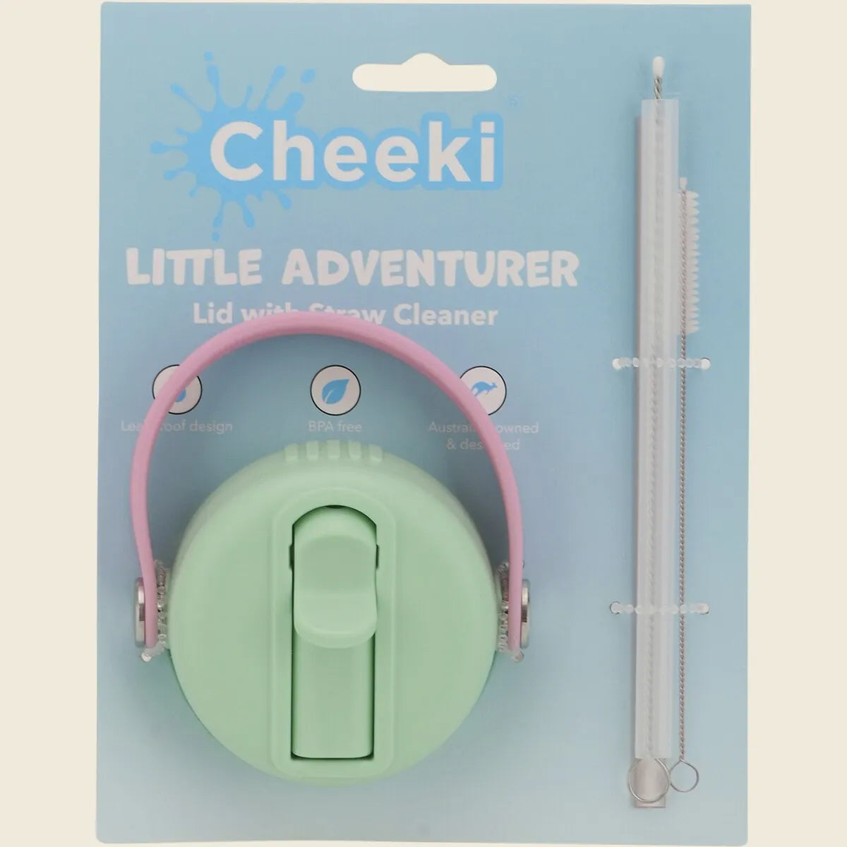 Kids Bottle Replacement Lid by Cheeki - Mermaid