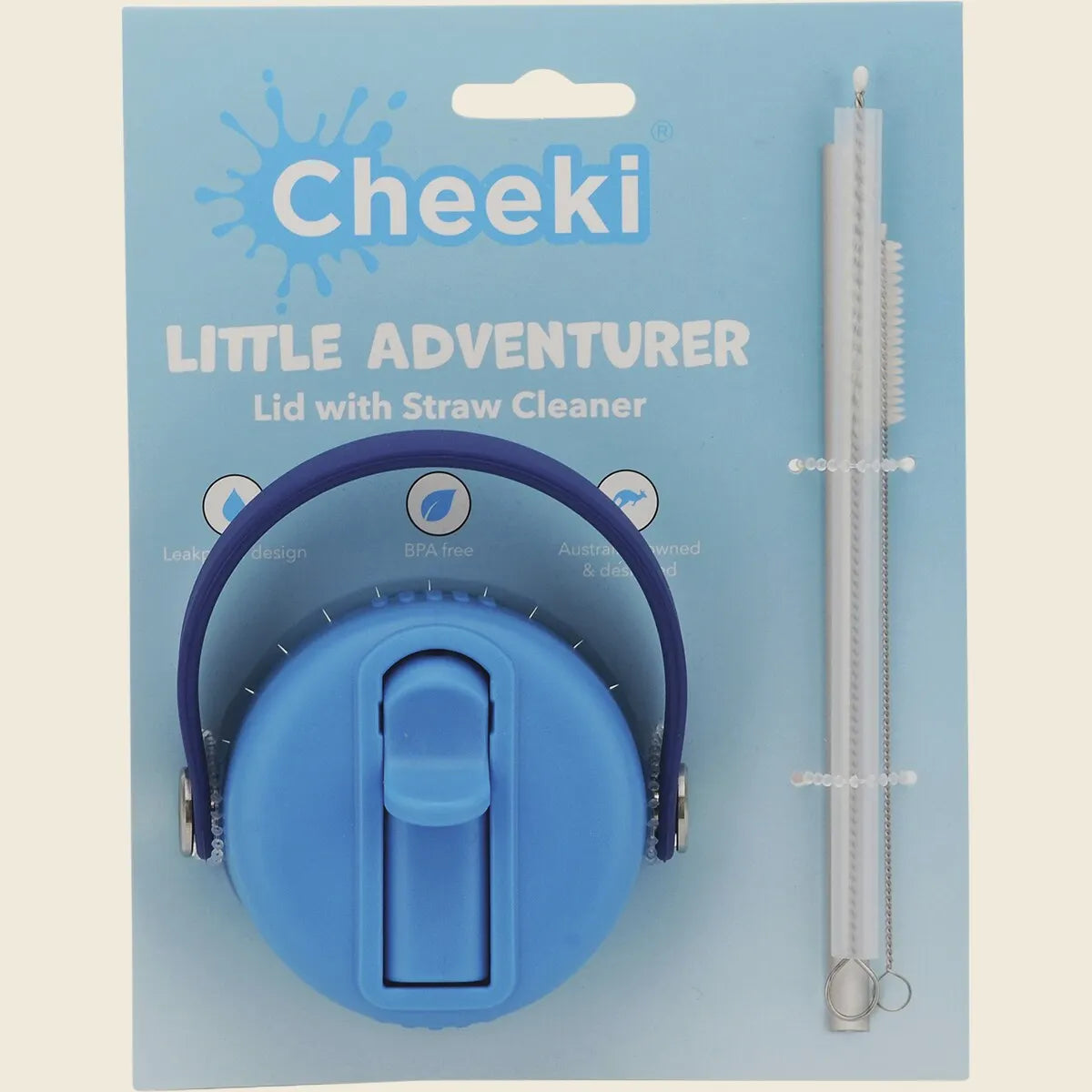 Kids Bottle Replacement Lid by Cheeki - Sharks