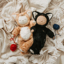 Load image into Gallery viewer, Olli Ella Cozy Dinkum Black Cat Nox
