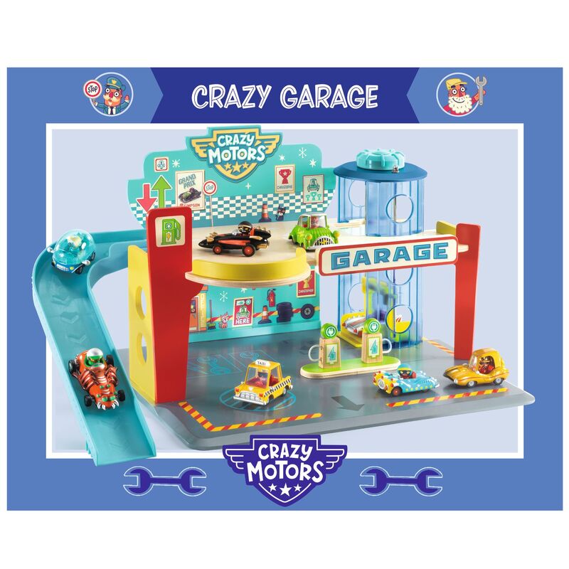 Crazy Motors Garage by Djeco