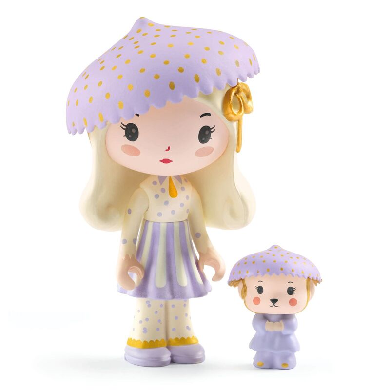 Jil & Jerry Tinyly Figurines & Tinycar