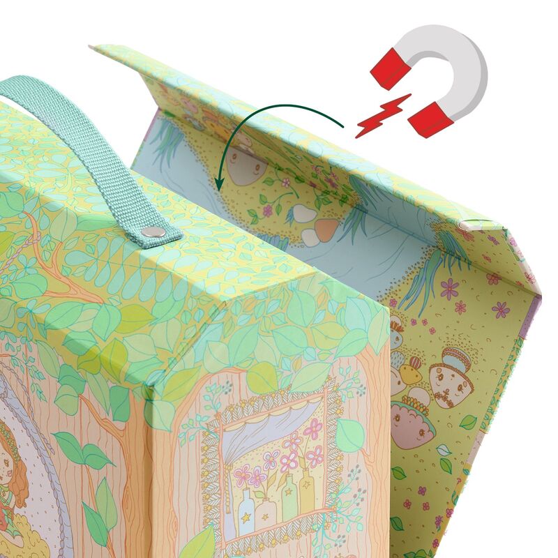 Tinyly Sylvia & Fox's house in the forest