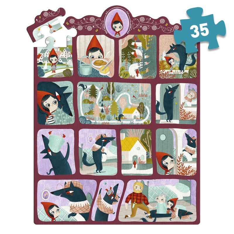 Little Red Riding Hood 35 Piece Story Puzzle