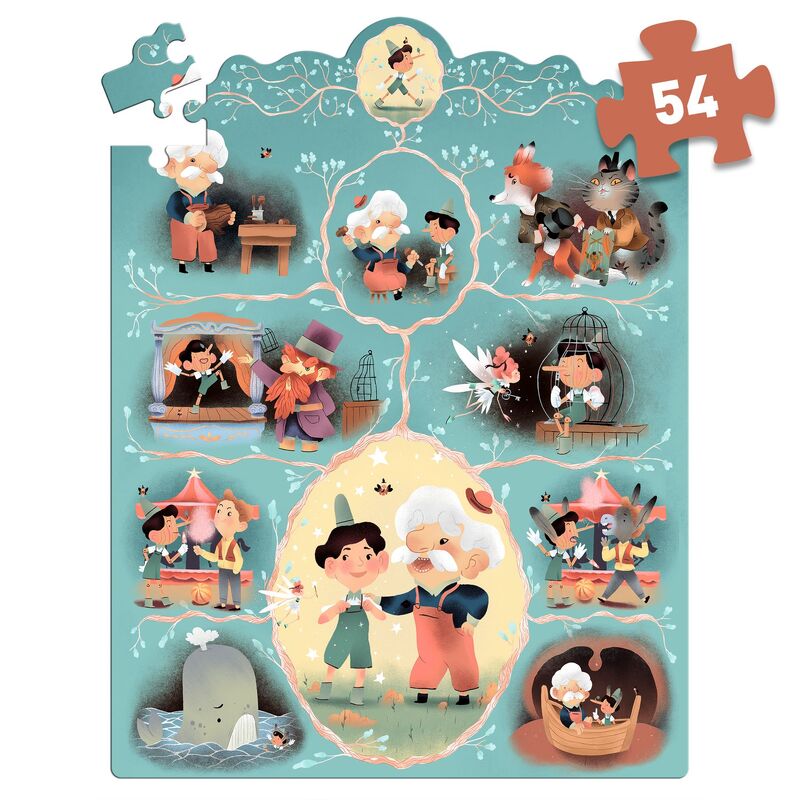 Pinocchio - 54 Piece Story Puzzle