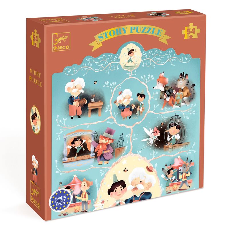 Pinocchio - 54 Piece Story Puzzle