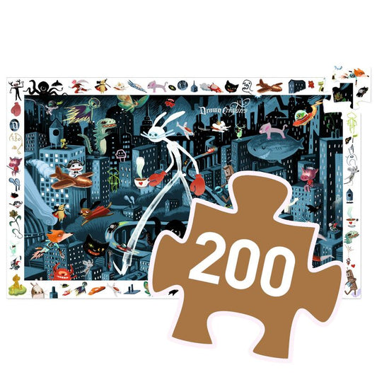 Night City 200 Piece Observation Puzzle
