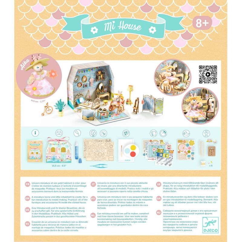 Alba Mi House Model-making Minature Home Kit