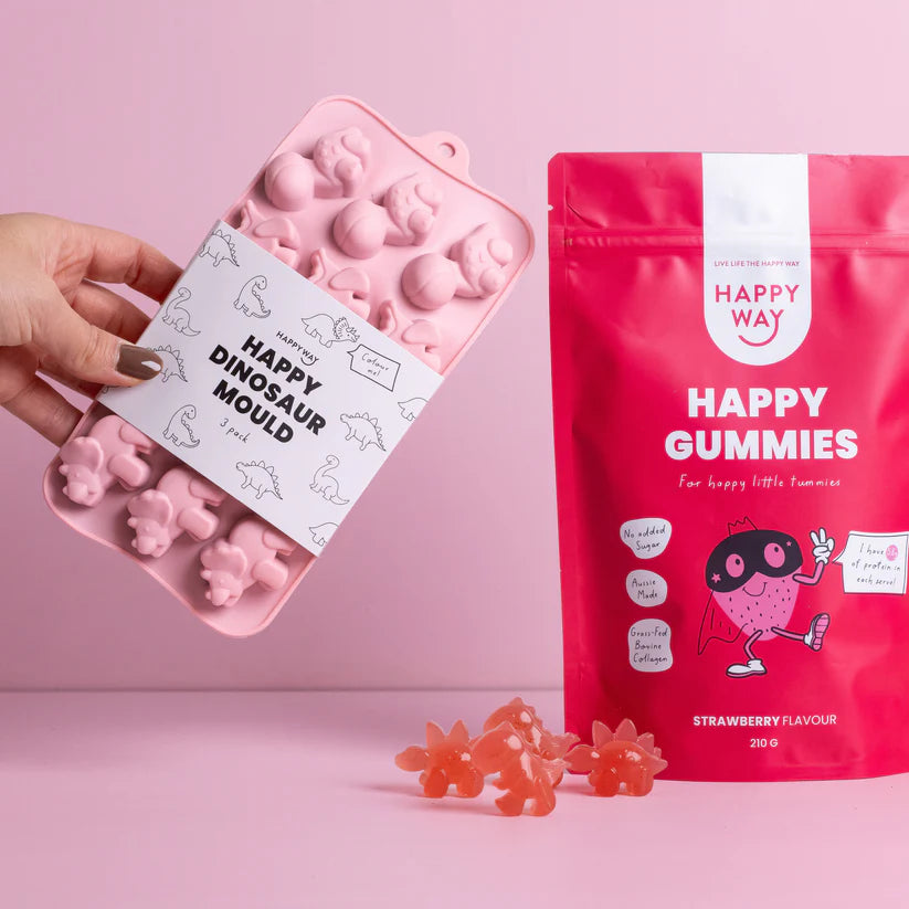 Happy Way Dinosaur Mould - Pack of Three