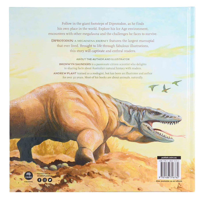 Diprotodon Hard Cover Book