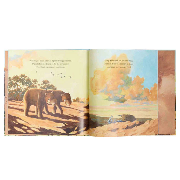 Diprotodon Hard Cover Book