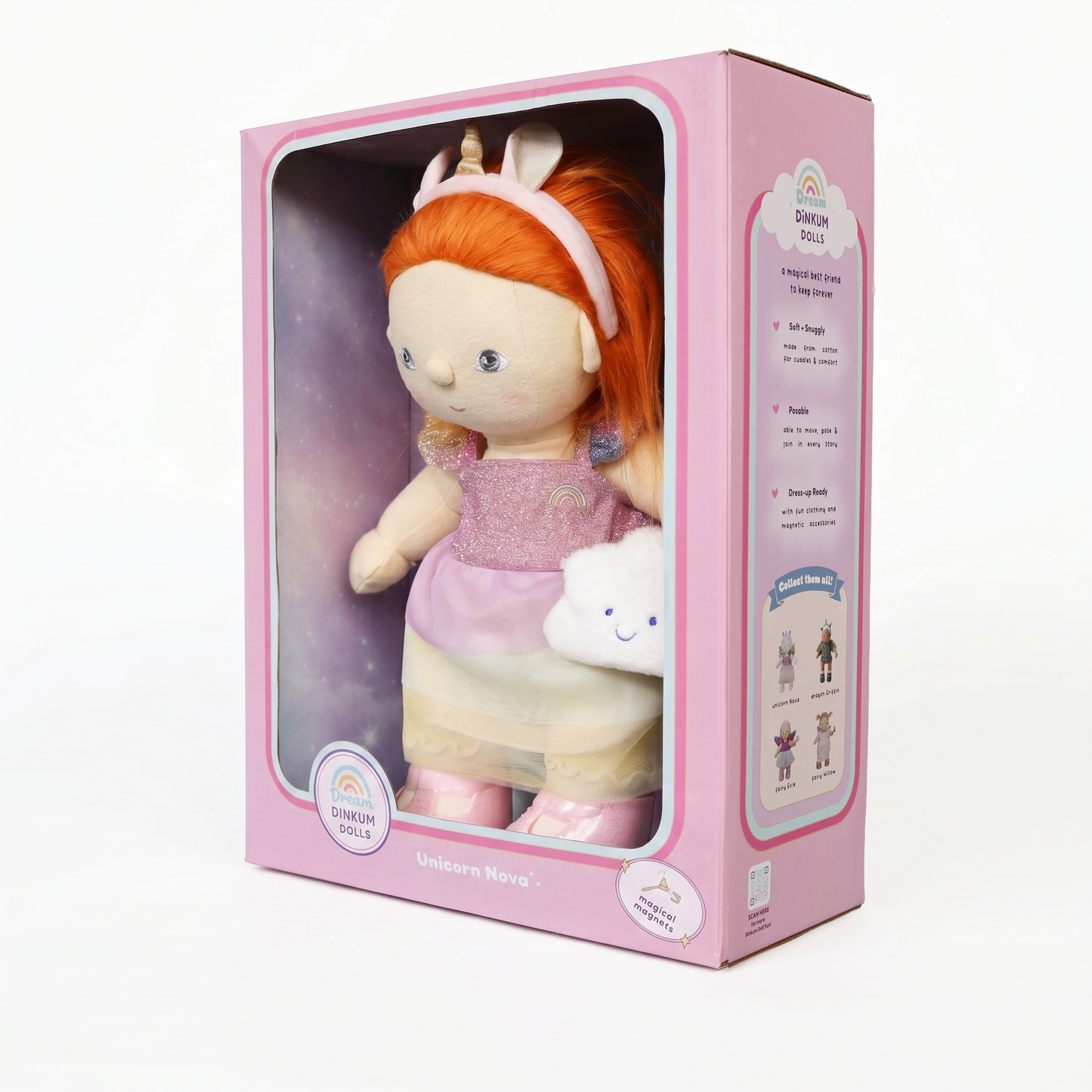 Unicorn Nova Dinkum Doll