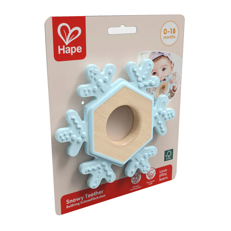 Snowy Teether by Hape