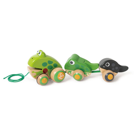 Hape Pull-A-Long Frog Family