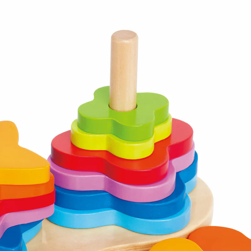 Double Rainbow Stacker by Hape