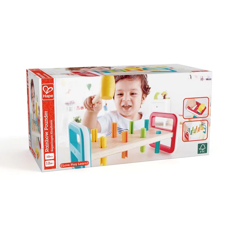 Rainbow Pounder by Hape