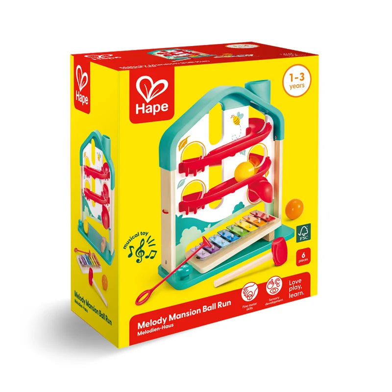 Melody Mansion Ball Run by Hape
