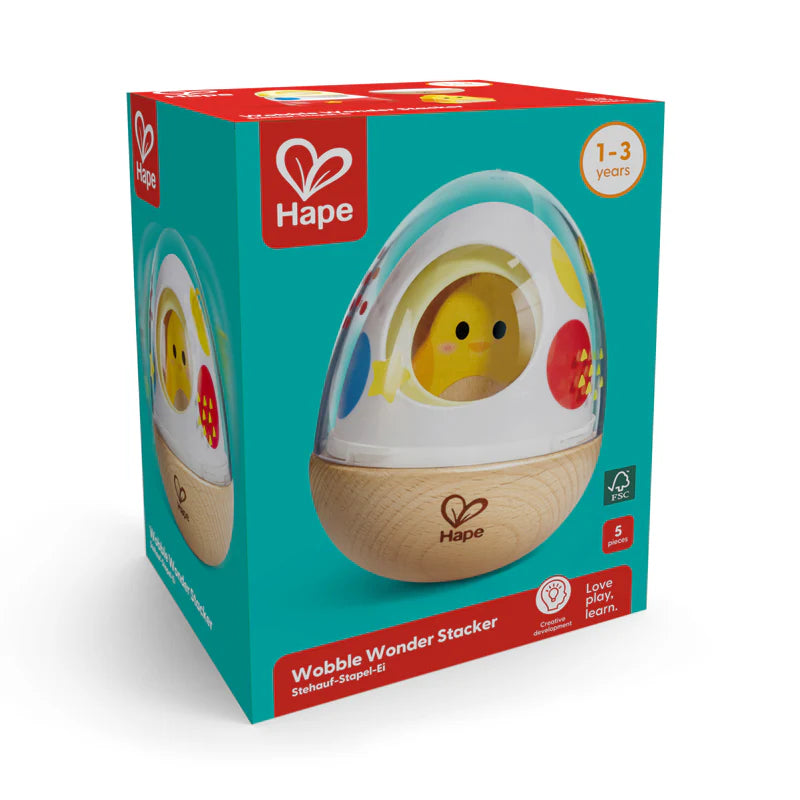 Wobble Wonder Stacker by Hape