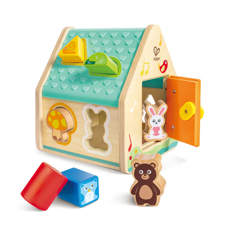 Critter House Shape Sorter by Hape