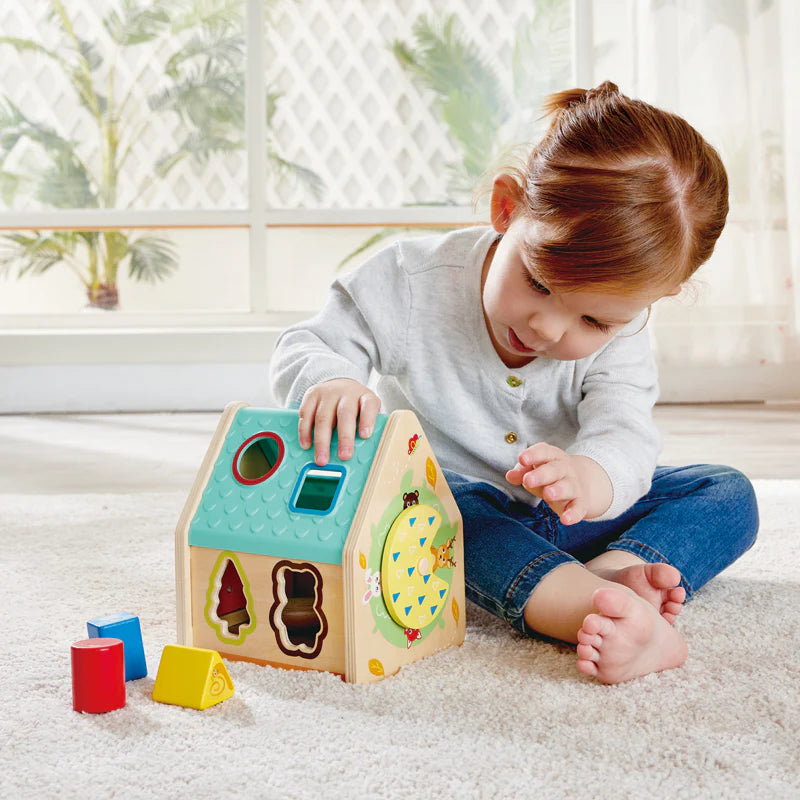 Critter House Shape Sorter by Hape