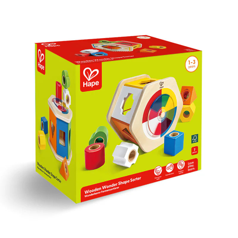 Wooden Wonder Shape Sorter by Hape