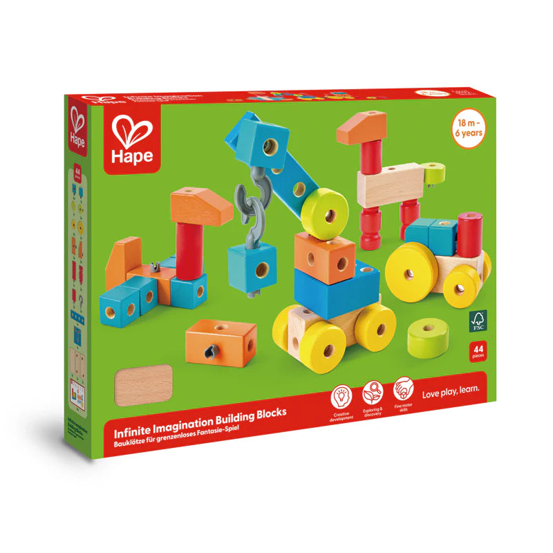 Infinite Imagination Building Blocks by Hape