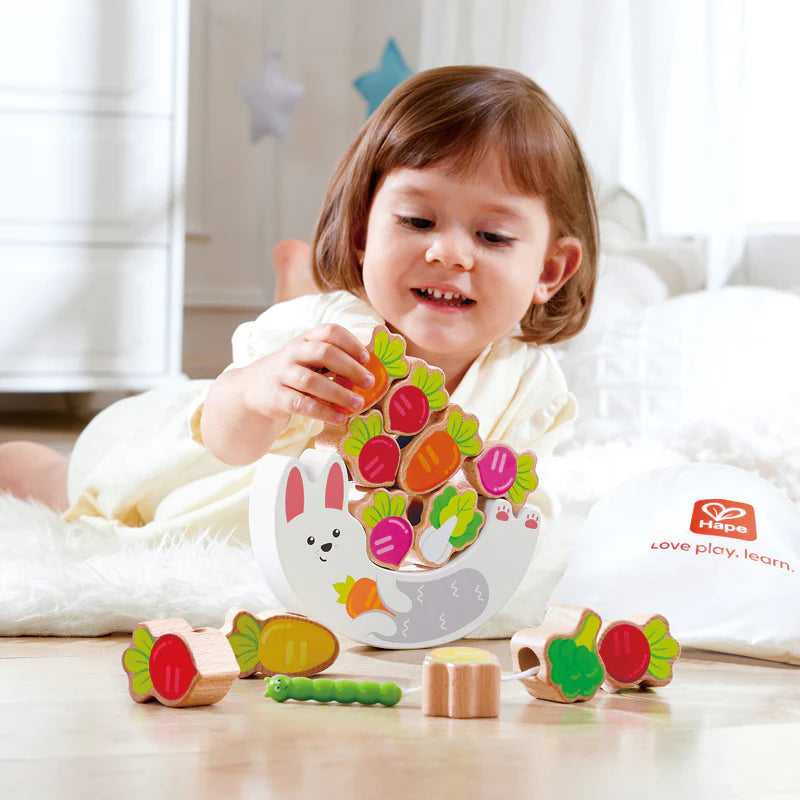 Bunny Balance & Threading Game by Hape
