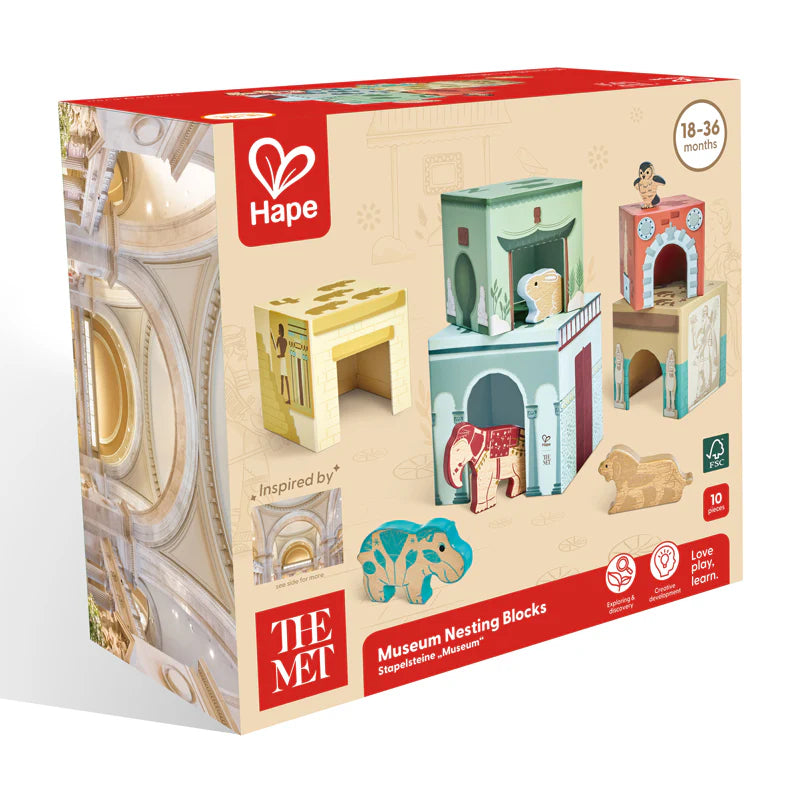 Museum Nesting Blocks 10 Pieces