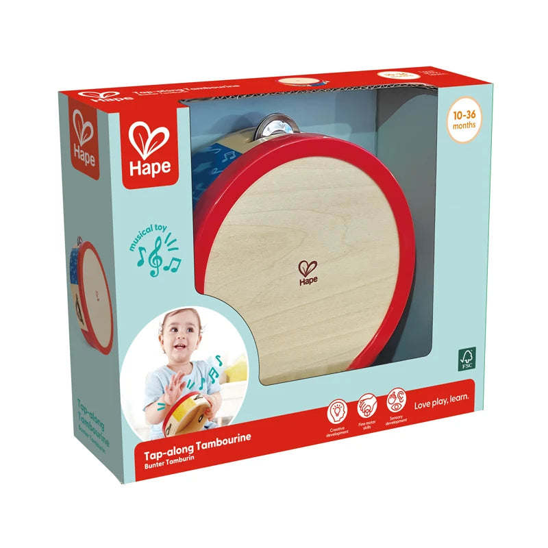 Tap-Along Tambourine by Hape