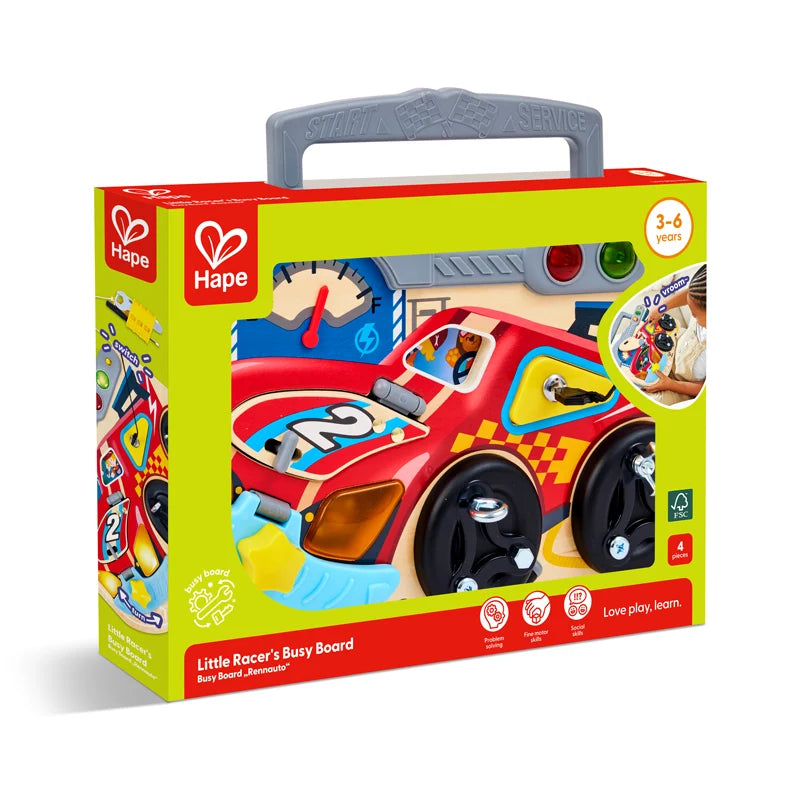 Little Racer’s Busy Board by Hape