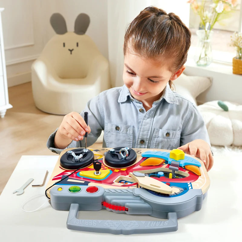 Little Racer’s Busy Board by Hape